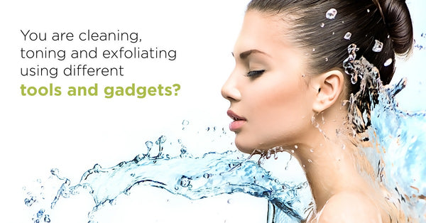 Girl in water splashes, VIJUVE Official Blog on Skin Maintenance