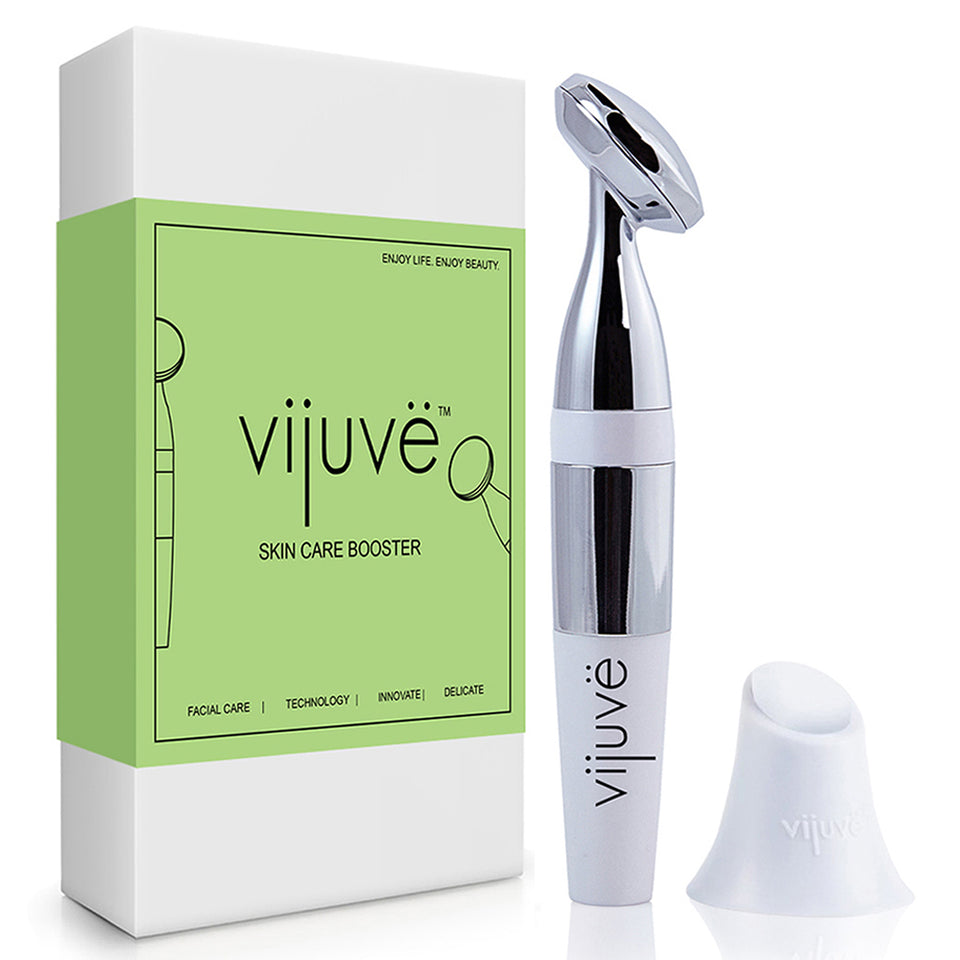 Vijuve Anti Aging Face Massager, Anti Wrinkle Neck & Face Sculpting Wand, Facial Toning, Enhanced Absorption, Face Lifting Microcurrent Facial Device